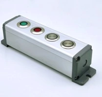 19mm Waterproof Aluminium Alloy Metal Push Button Switch Box Outdoor Power Control Box with 5 Holes