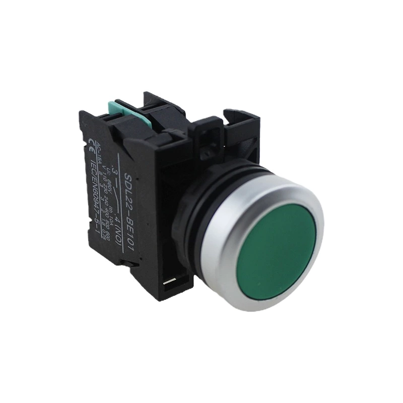 Push Button Switch Green NO Fresh XDL22-CA31