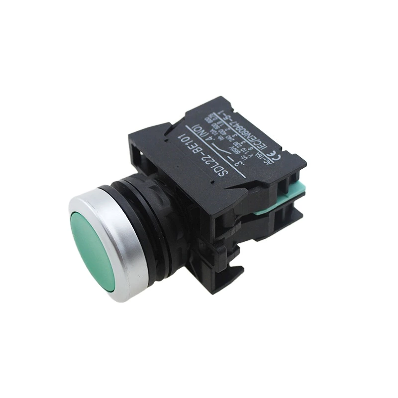 Push Button Switch Green NO Fresh XDL22-CA31