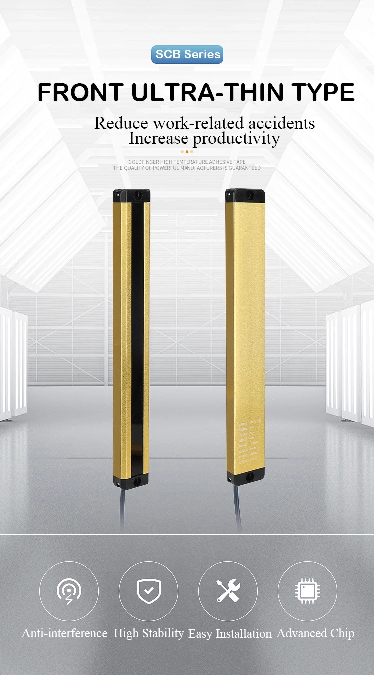 SCB FRONT ULTRA-THIN Light Curtain Sensor SCB Series