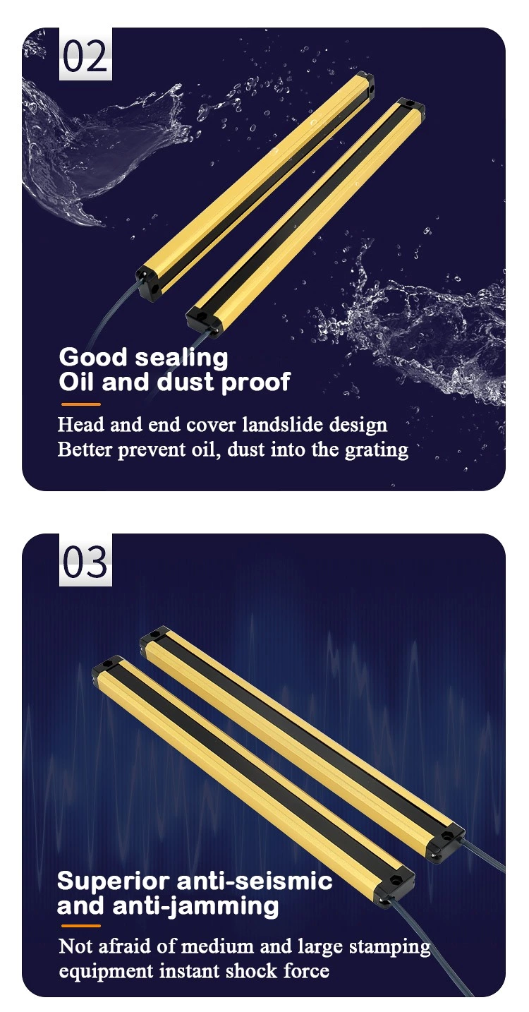 SCB FRONT ULTRA-THIN Light Curtain Sensor SCB Series