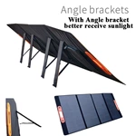 YC200W4ZBS 200W Solar Panel Waterproof Folding Solar Charging Panel for Mobile Power Supply