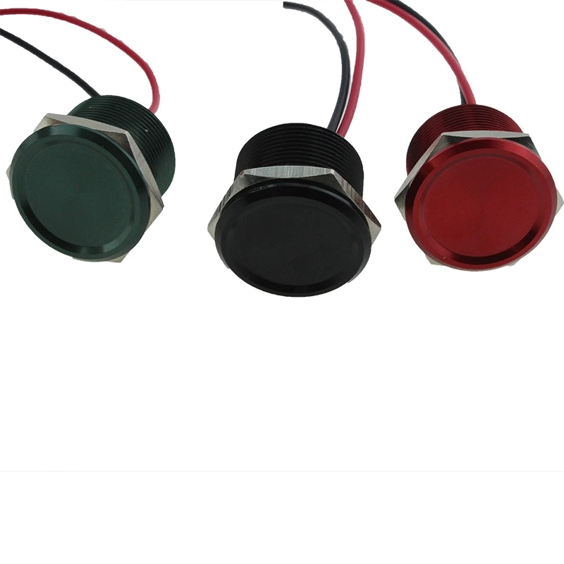 No Lamp Piezo Switch Aluminum Piezo Switch