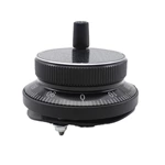 Handlewheel Generator Pulse 60mm 100ppr Black Metal Jog Encoder YMA600-MB-100B-5L