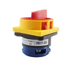 On-off Isolator Switch With Pad Lock Rotary Cam Disconnect Control Power Three Poles YMD11-32A