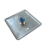 86 Type Stainless Steel Access Control Switch Panel Self-resetting Metal Waterproof Switch