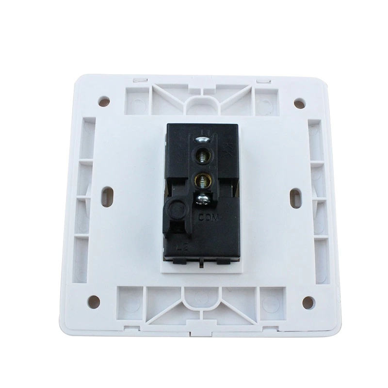 Type 86 Wall Hotel Residence Self-resetting Type One Door Opening Control Area Access Control Switch with Night Light