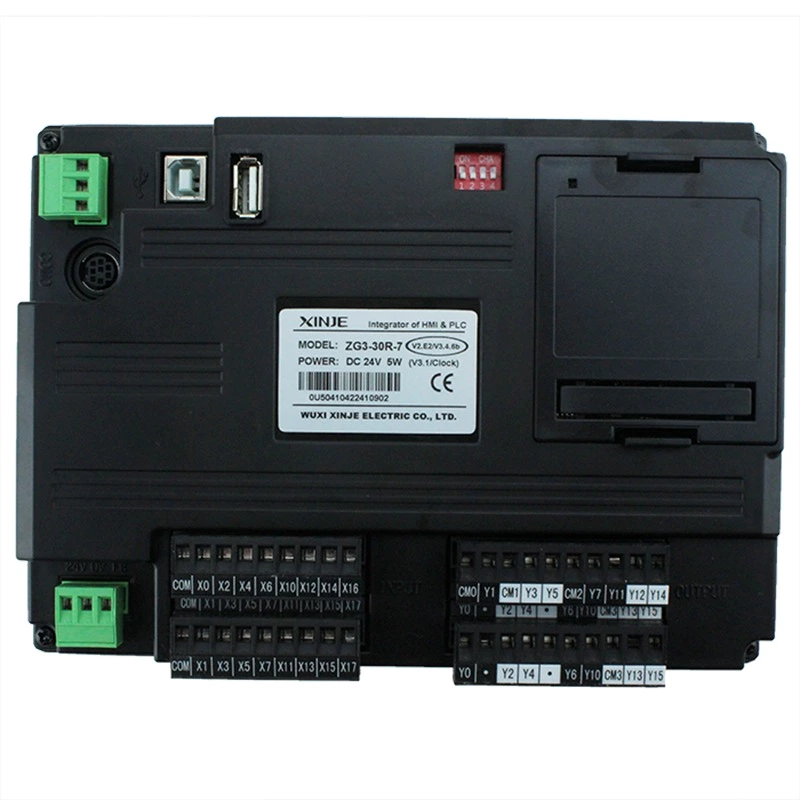 ZG3-30R-7 NPN Relay Output PLC HMI Integrated XINJE Touch Panel