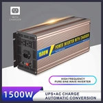 SGPC 1500W Pure Sine Wave Inverter With UPS Inverter 12V 220V Solar Inverter Battery Charger High Frequency