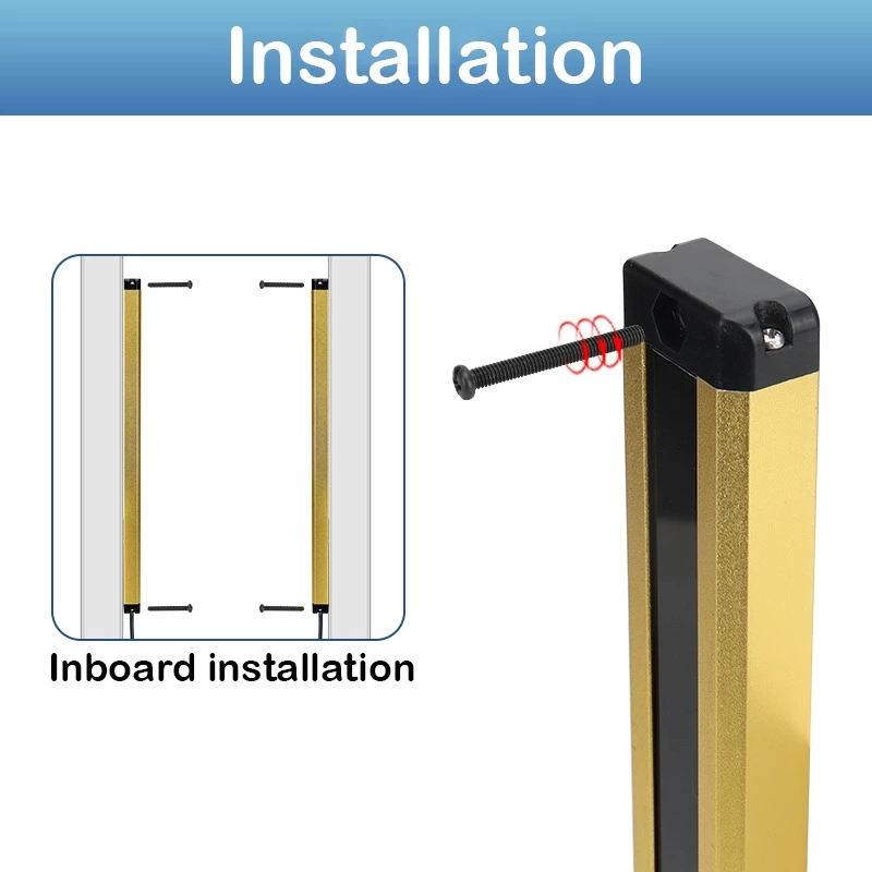 SCB FRONT ULTRA-THIN Light Curtain Sensor SCB Series