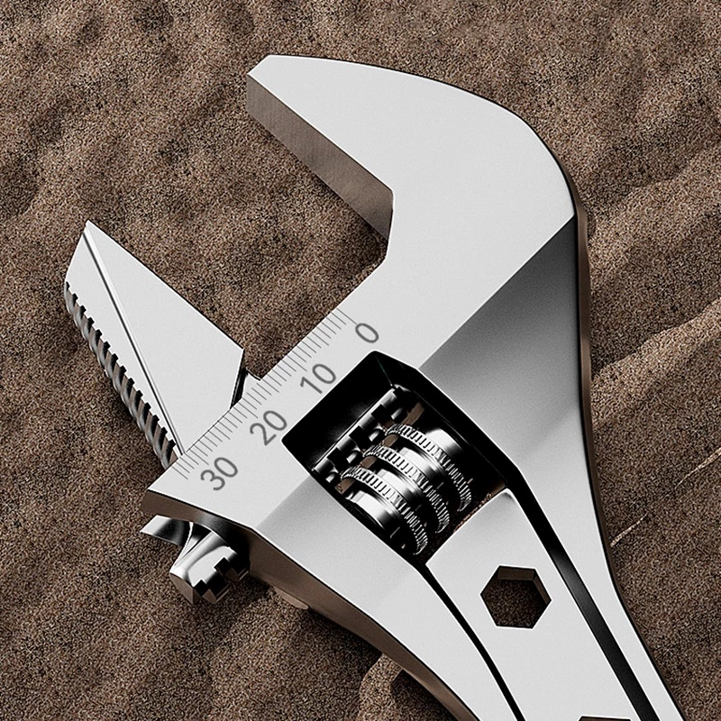Multi-function adjustable wrench spanner AS-6 AS-8
