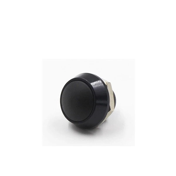 12mm big head type plastic push button momentary push button