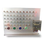 8mm Indictor display panel with Multicolor Metal Push Button Switches