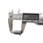 ABI12C-P1 12mm LED Green IP67 Brass Type Indicator Light