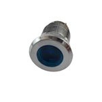 ABI12C-P1 12mm LED Blue IP67 Brass Type Indicator Light