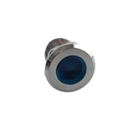 ABI12C-P1 12mm LED Blue IP67 Brass Type Indicator Light
