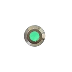 ABI12C-P1 12mm LED Green IP67 Brass Type Indicator Light