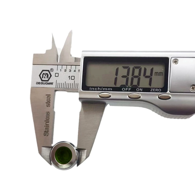 ABI12C-P1 12mm LED Green IP67 Brass Type Indicator Light