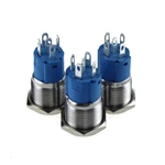 16mm ABS16-SP11ERG anti-vandal double color waterproof led push button switch