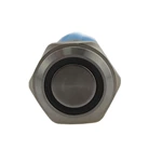 16mm IP67 IK10 Waterproof LED Latching Metal Push Button Switch