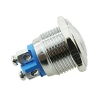 JS16B-10/S Stainless Steel Half Ball Type Metal Push Button with 1NO Screw Terminal