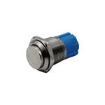 LA16JSC11S 16mm momentary push button stainless steel push switch pin terminal concave switch