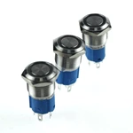 LA16JSF-11E blue push button monetary with LED lamp