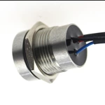 IP68 IP69K PZ19 illuminated flat piezo push button