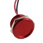 Waterproof Piezo Switch Flat Head Aluminum Momentary Piezo Switch