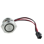 IP68 28mm 100mA 24VAC/DC Momentary stainless steel piezo switch